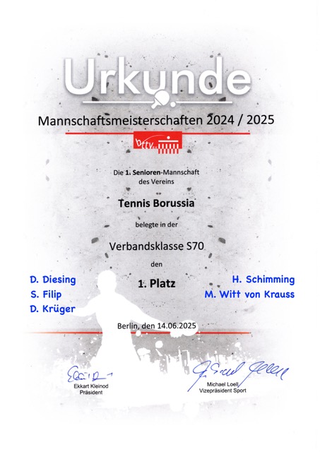 Drei Berliner Meisterschaften in Folge, Bild 2